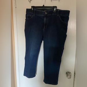 Lee Sz 20W Mid Rise Capri Jeans